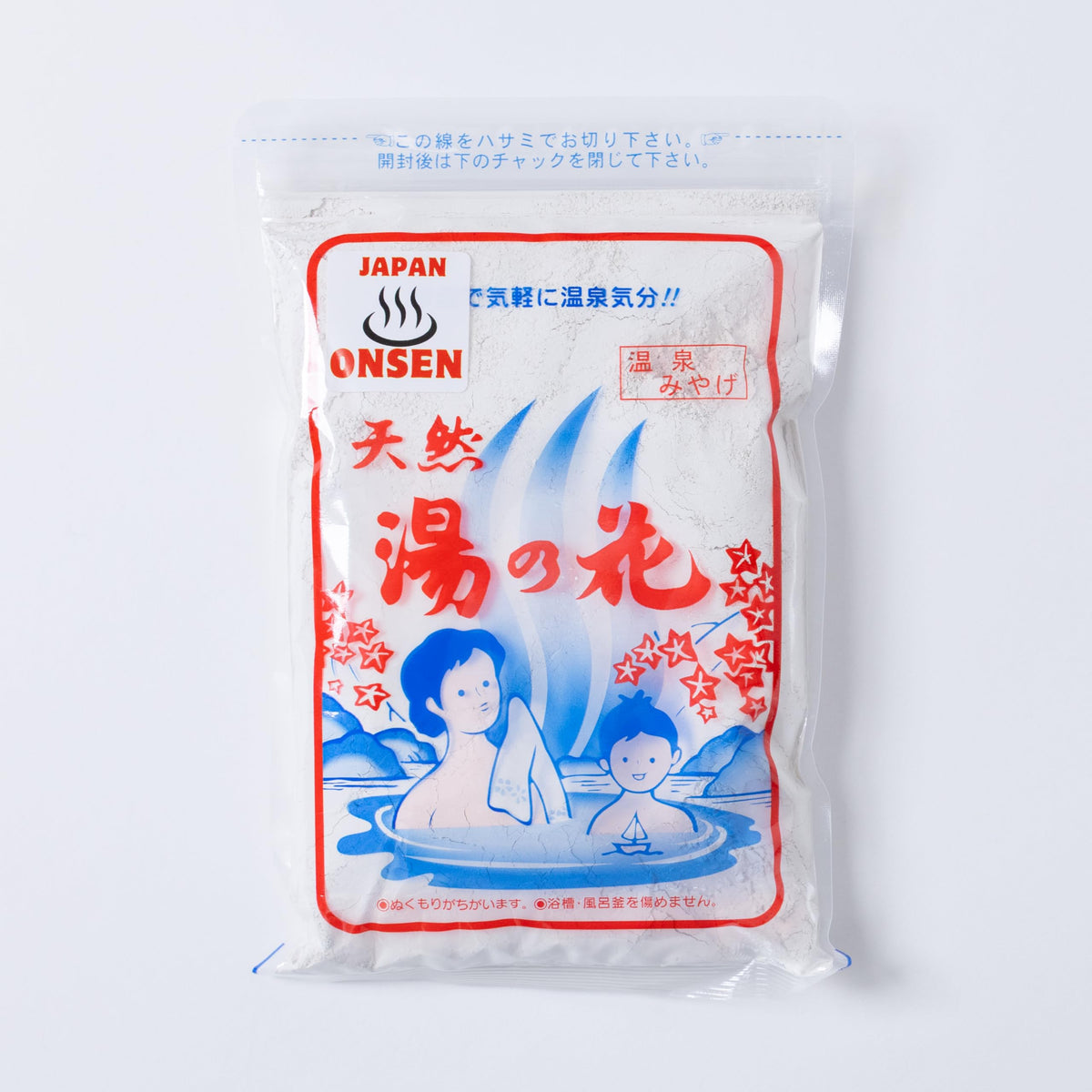 JAPAN NINJA front pouch showing product and natural branding for trust