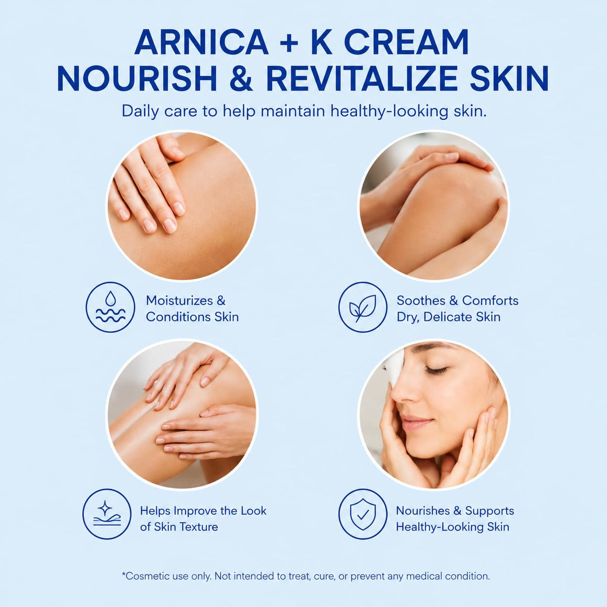 Jardient cream applied on hand demonstrating hydration and non-greasy finish