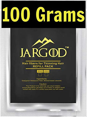 JARGOD before and after sparse spot showing instant fuller-looking hair