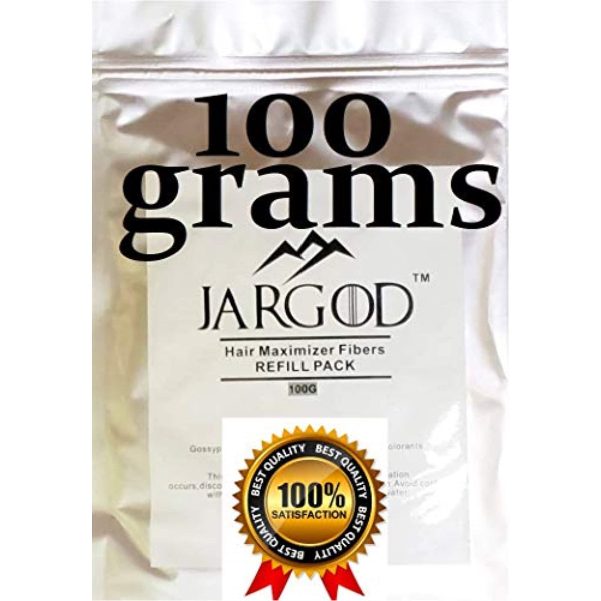 JARGOD fibers close-up on hair being applied that instantly adds natural-looking volume