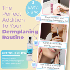 jasclair in bathroom routine with towel and mirror showing easy integration into daily care