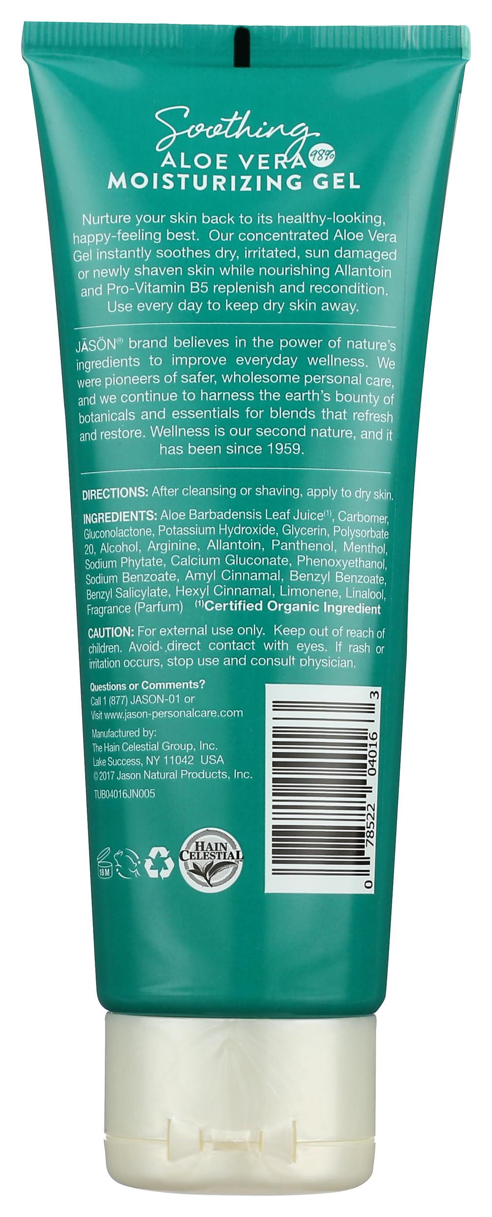 Jason close-up of clear gel texture highlighting lightweight hydration