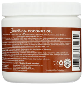 JASON open jar close-up of smooth unrefined coconut texture benefiting absorption