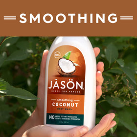JASON bottle next to hand to show 30 ounce scale and generous quantity