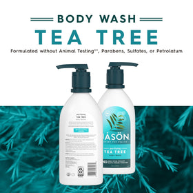 JASON pump dispensing gel for easy one‑hand shower use benefit