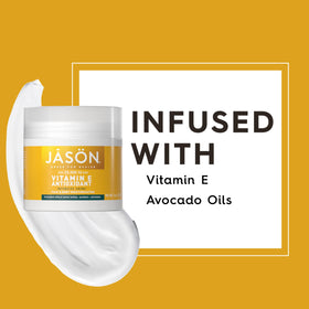 JASON cream being applied to hand demonstrating fast absorption and hydration