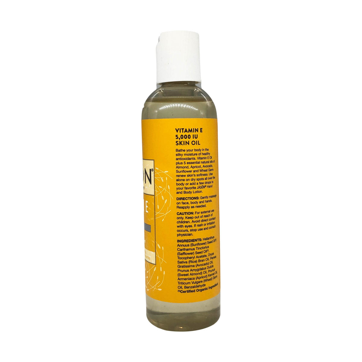 JASON oil texture close-up on palm to show lightweight absorption and nourishing finish