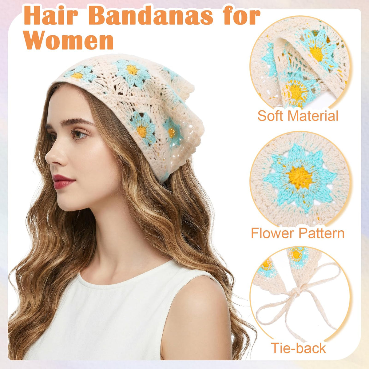 JATEBI close-up of knit texture highlighting soft polyester comfort and vintage look