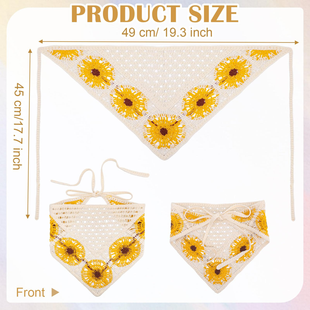 JATEBI wrapped end and label close-up showing soft finish that protects ears and hair