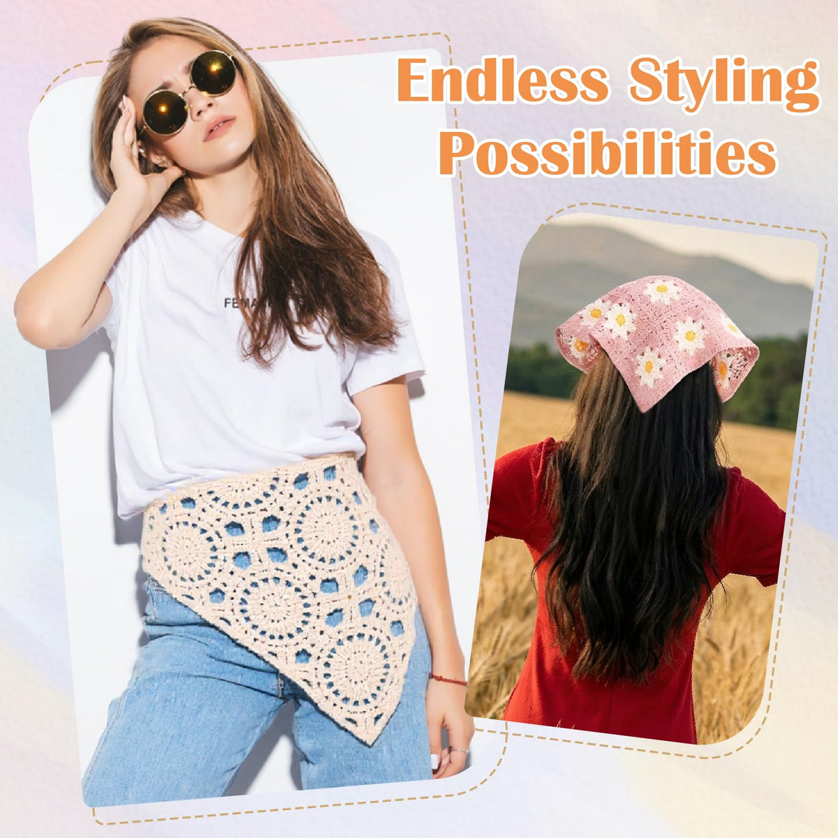 JATEBI flat-lay showing triangle size 48cm by 24cm and generous coverage benefit