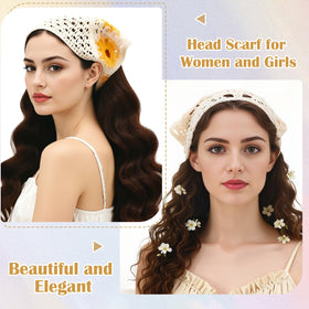 JATEBI triangle bandana laid flat with dimensions visible for accurate sizing reassurance