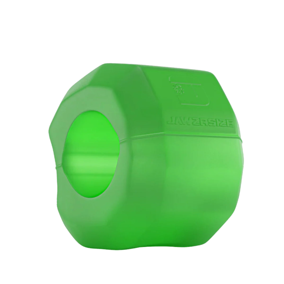 Jawzrsize front packaging showing device and benefits clearly