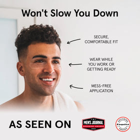 JAXON LANE in a morning routine setting showing refreshed appearance
