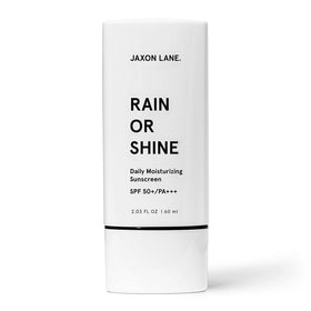 JAXON LANE front tube showing clear SPF 50 protection benefit