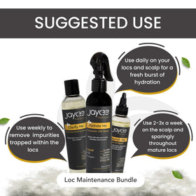 Jaycee Naturals applying products to scalp to soothe and balance skin