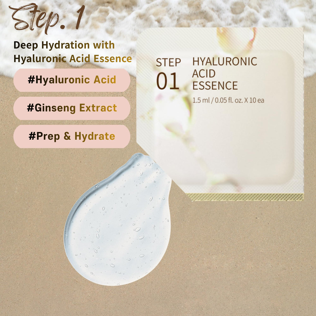 JAYJUN mask packet next to ruler showing compact travel-friendly size