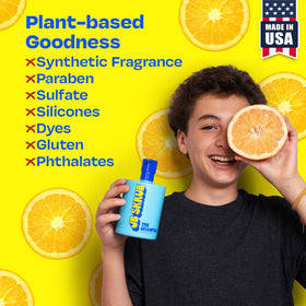 JB SKRUB on bathroom shelf within teenager-friendly grooming setup