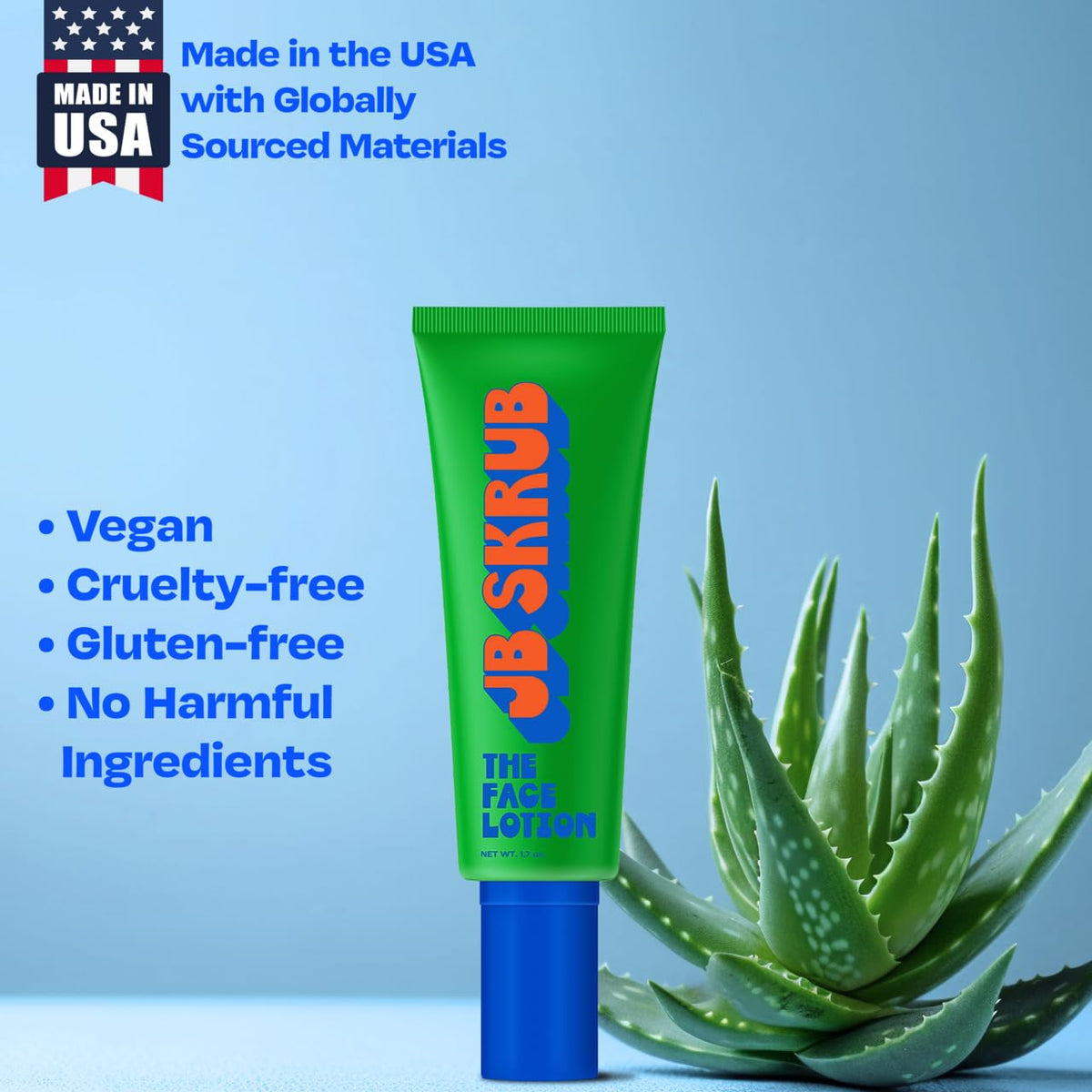 JB SKRUB lotion in a backpack pocket, travel-ready moisturizer for busy kids