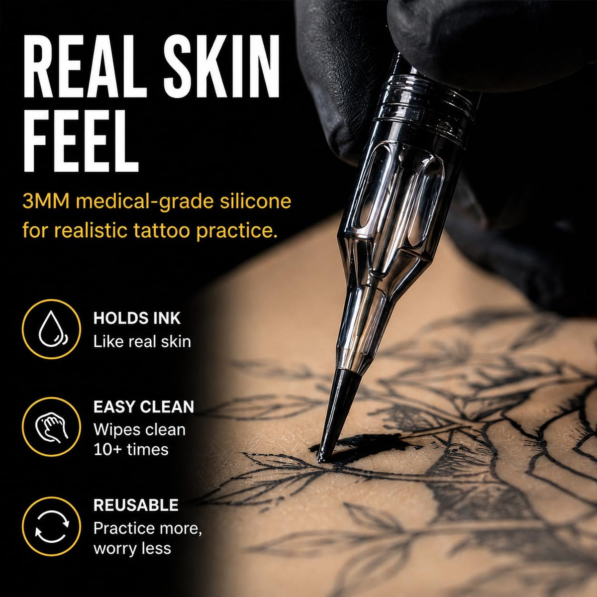 Jconly close-up of silicone texture demonstrating realistic elasticity