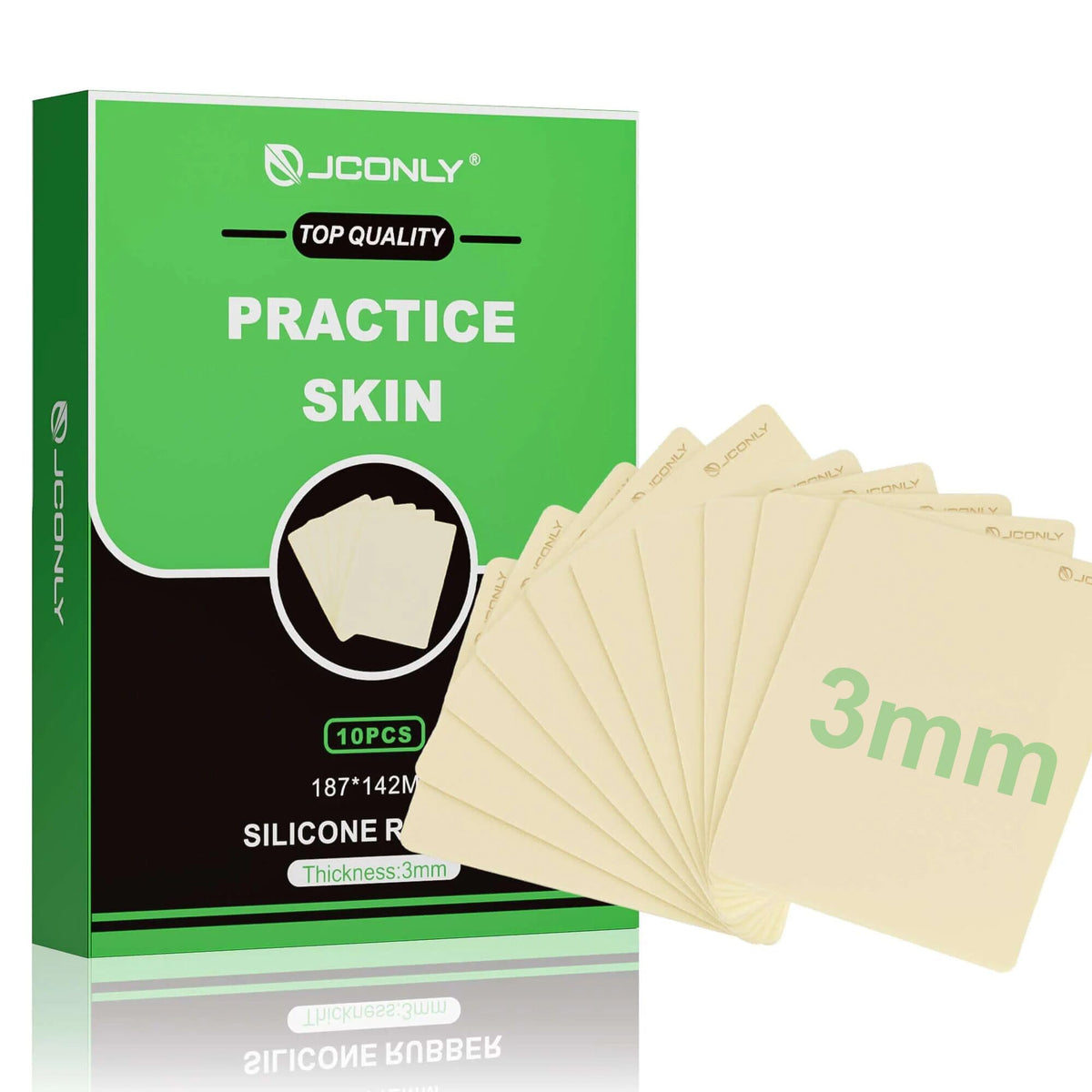 Jconly front packaging showing 10-sheet kit and brand clarity for professional practice