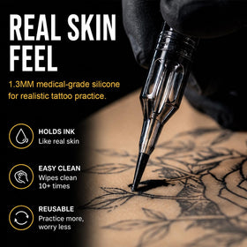 Jconly close-up of 1mm synthetic skin revealing realistic texture