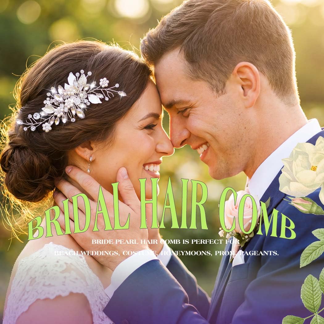 JEAIRTS comb styled in bridal updo illustrating finished look