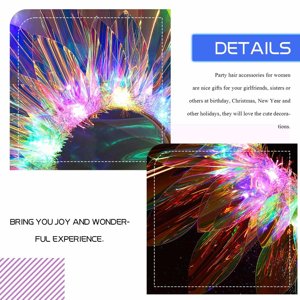 JEAIRTS headband in party setting showing festive look and style-enhancing benefit