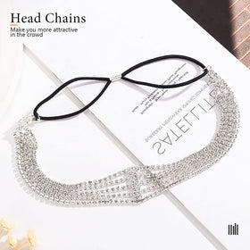 JEAIRTS headband worn by model in bridal hairstyle adding subtle glamour
