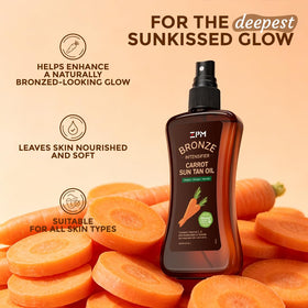 jeallis label close-up highlighting carrot oil and vitamin E benefits