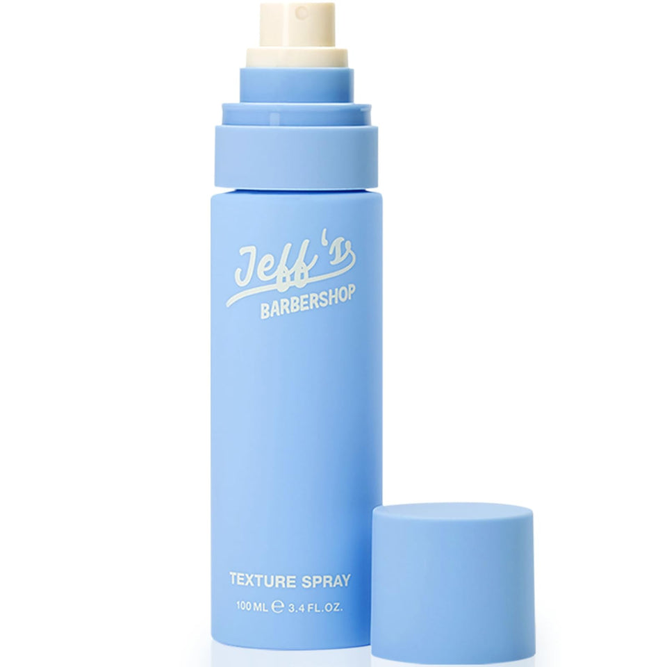 jeff's barbershop front packaging showing bottle and branding for easy recognition