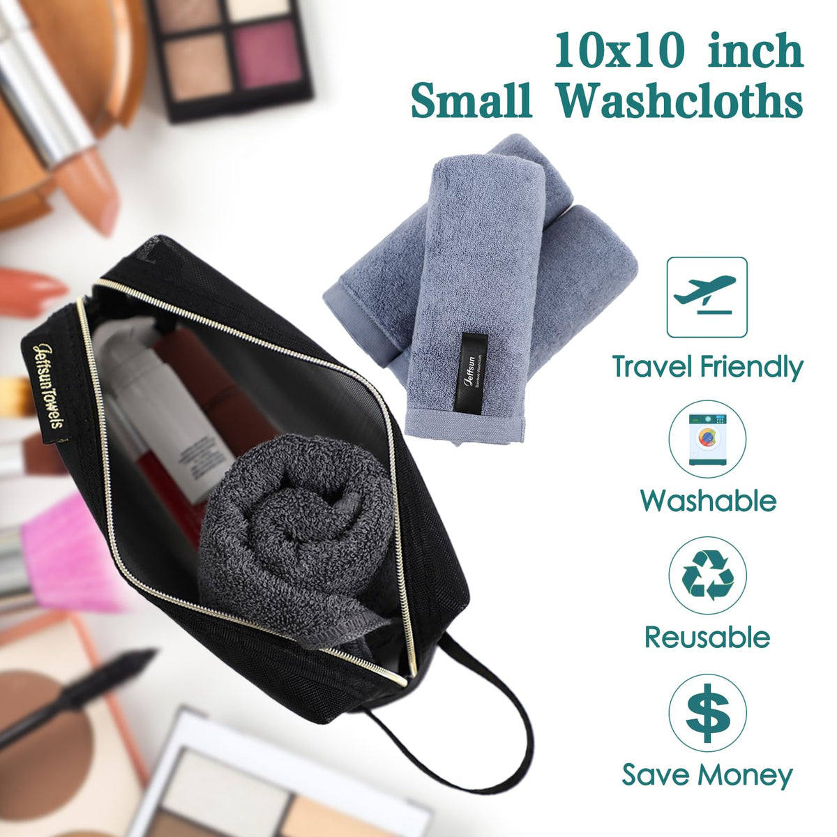 jeffsun fabric close-up highlighting gentle fibers for sensitive skin