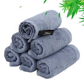jeffsun front packaging slate blue cloths showing soft texture and neat stack