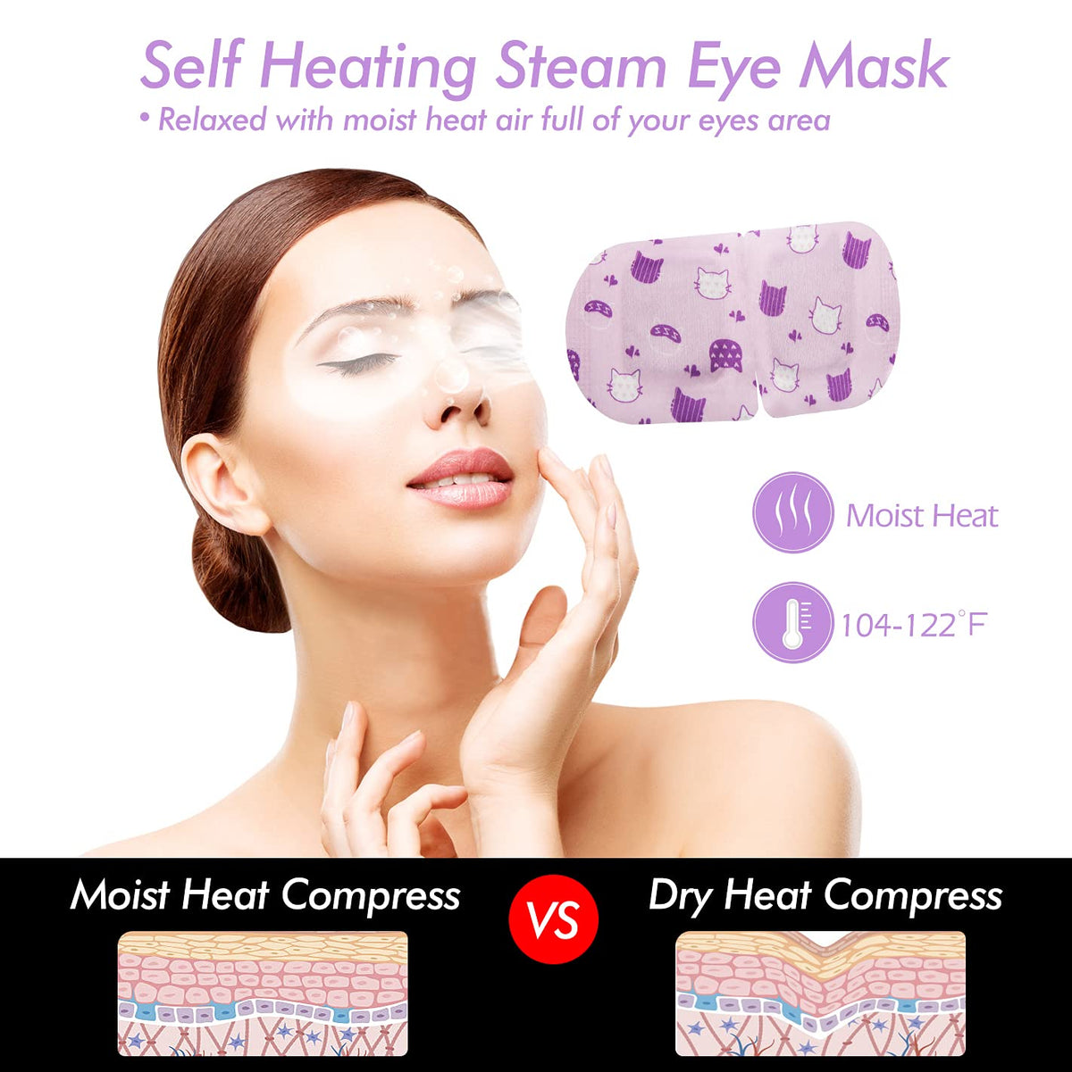 Jekeno activated steam core inside sealed packet for easy use