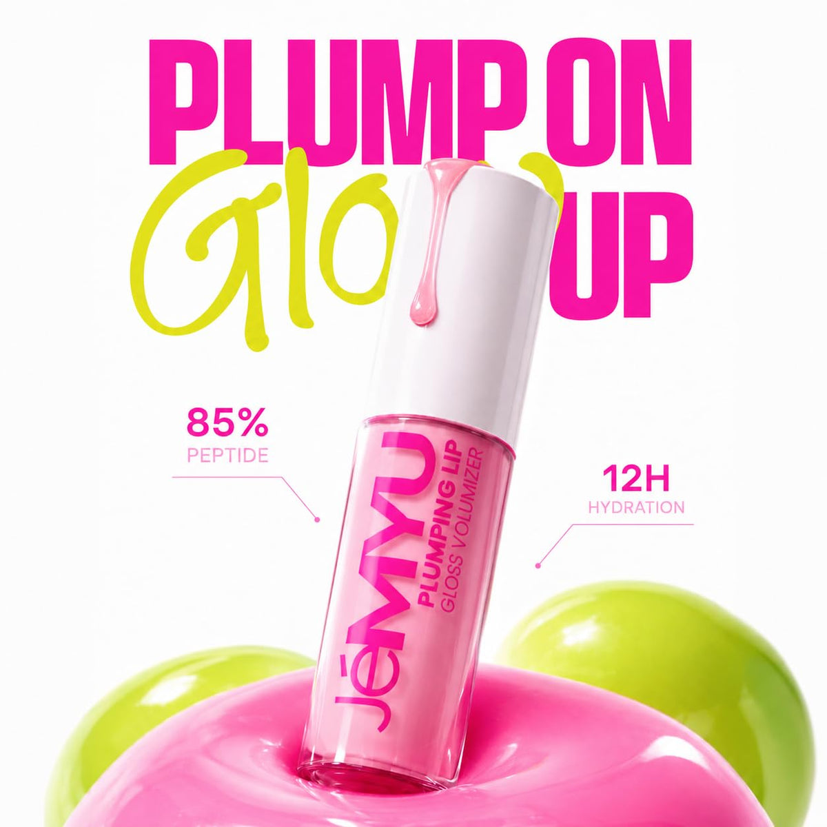 JÉMYU applicator wand detail highlighting precise glide and easy application