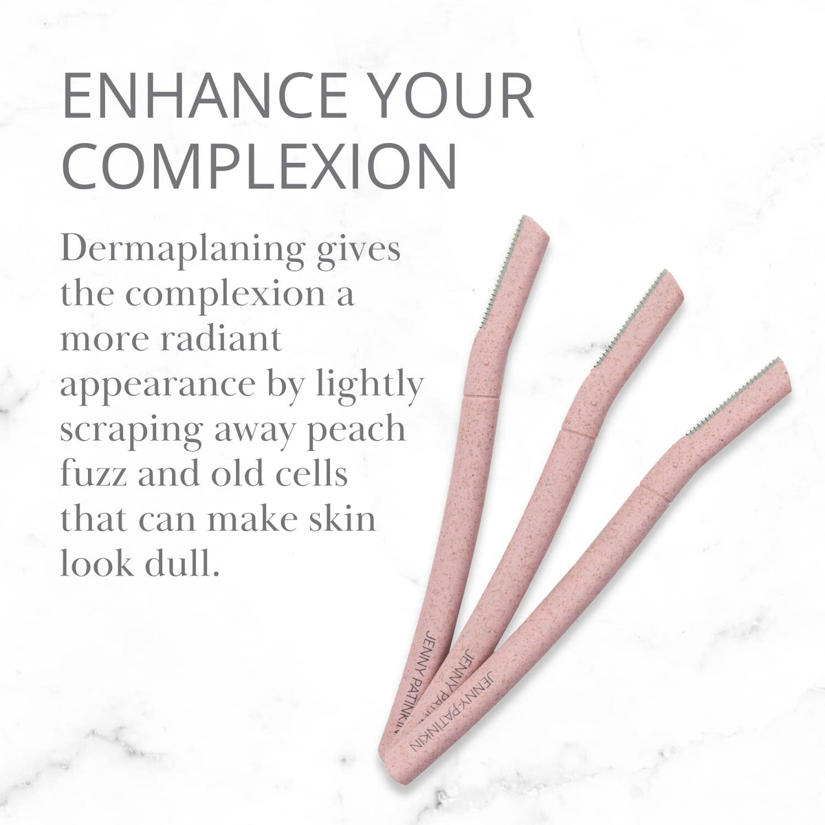 JENNY PATINKIN tool held in hand demonstrating size and control for precise strokes