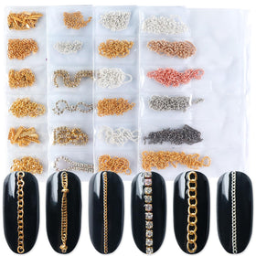 JERCLITY front packaging showing 4 packs and 24 strips, ideal for DIY nails