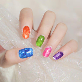 JERCLITY moon-shaped nail file included for clean edge finishing quickly