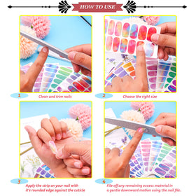 JERCLITY sheet beside fingers showing size options for proper fit