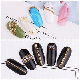 JERCLITY chains decorating a shoe heel edge illustrating accessory customization and style boost