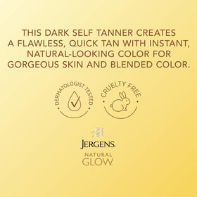 Jergens close-up foam texture illustrating quick-dry formula