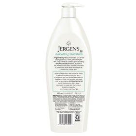 Jergens bottle on bath counter for convenient daily use and storage