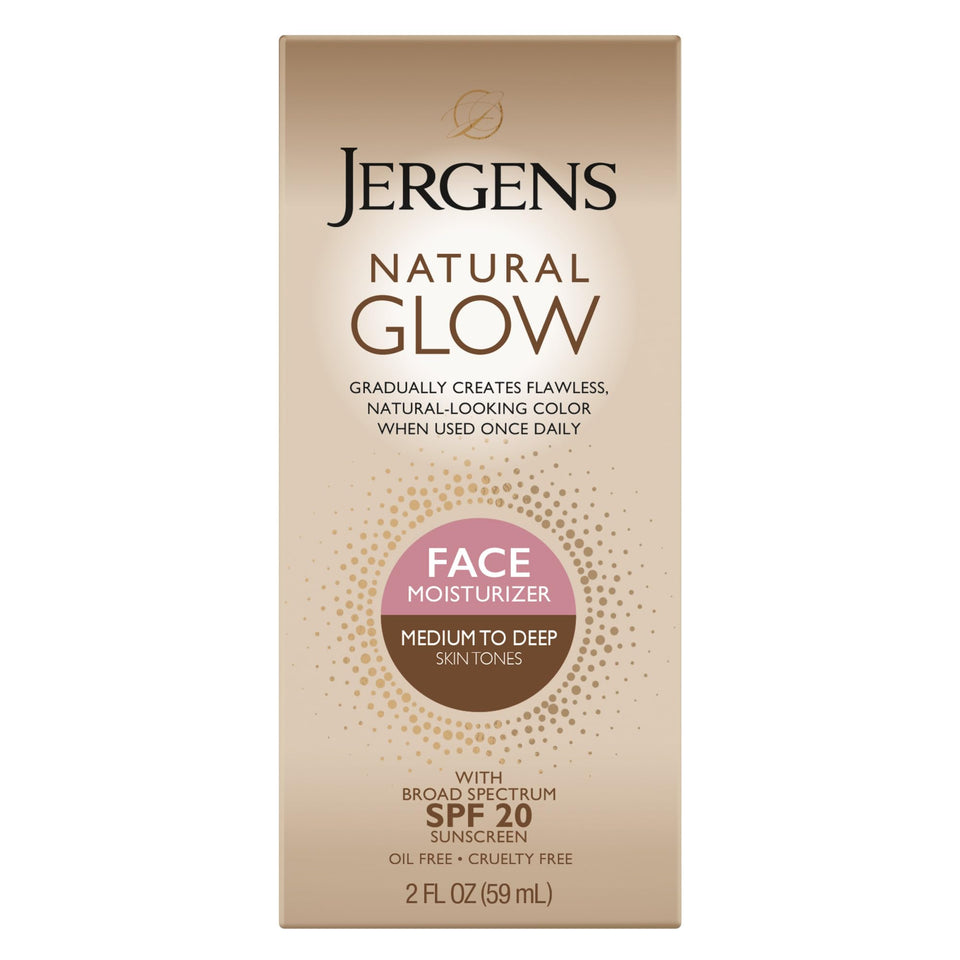 Jergens front packaging 2 oz showing label and SPF 20 benefit