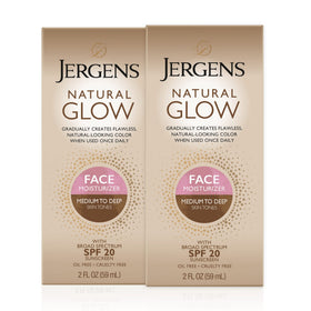 Jergens face pack front showing clean packaging and benefits