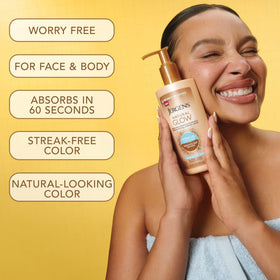 Jergens label ingredient panel emphasizing hyaluronic acid hydration