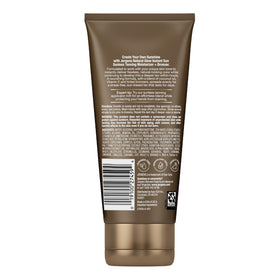 Product label with Jergens certifications showing paraben-free and cruelty-free