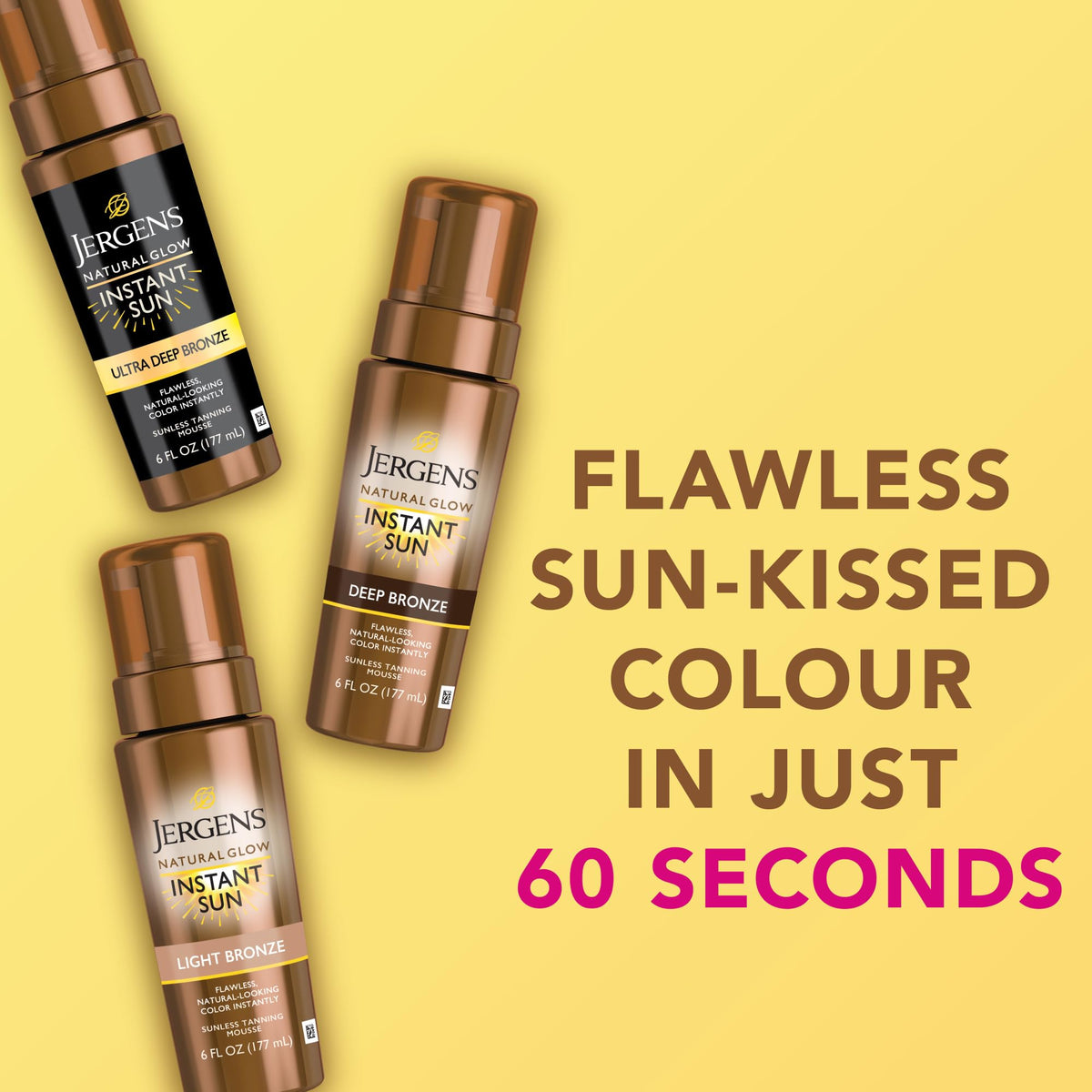 Jergens lifestyle shot in beach bag showing sunless tanning convenience