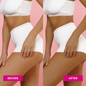 Close-up pump dispensing Jergens moisturizer for easy controlled application