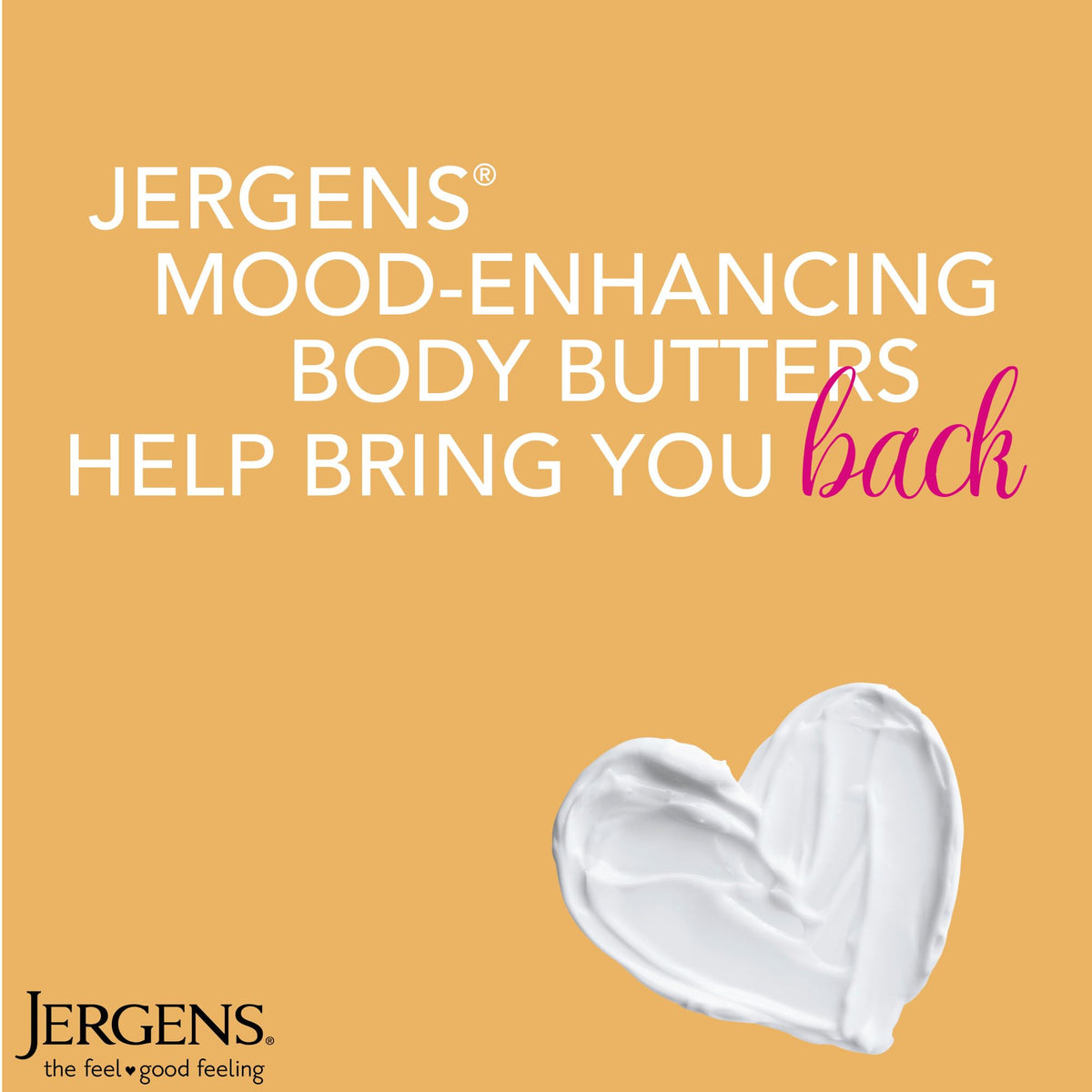 Jergens triple butter ingredients styled shot highlighting shea cocoa mango benefits