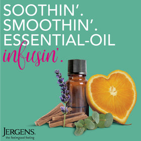 Jergens open jar close-up showing creamy butter texture and rich hydration