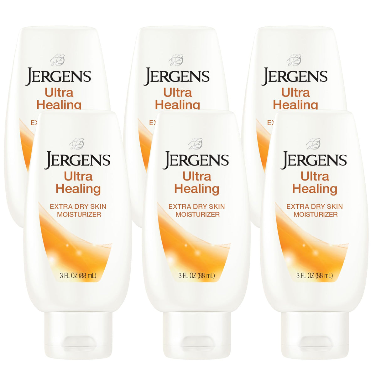 Jergens front packaging showing product and benefits for quick moisturization